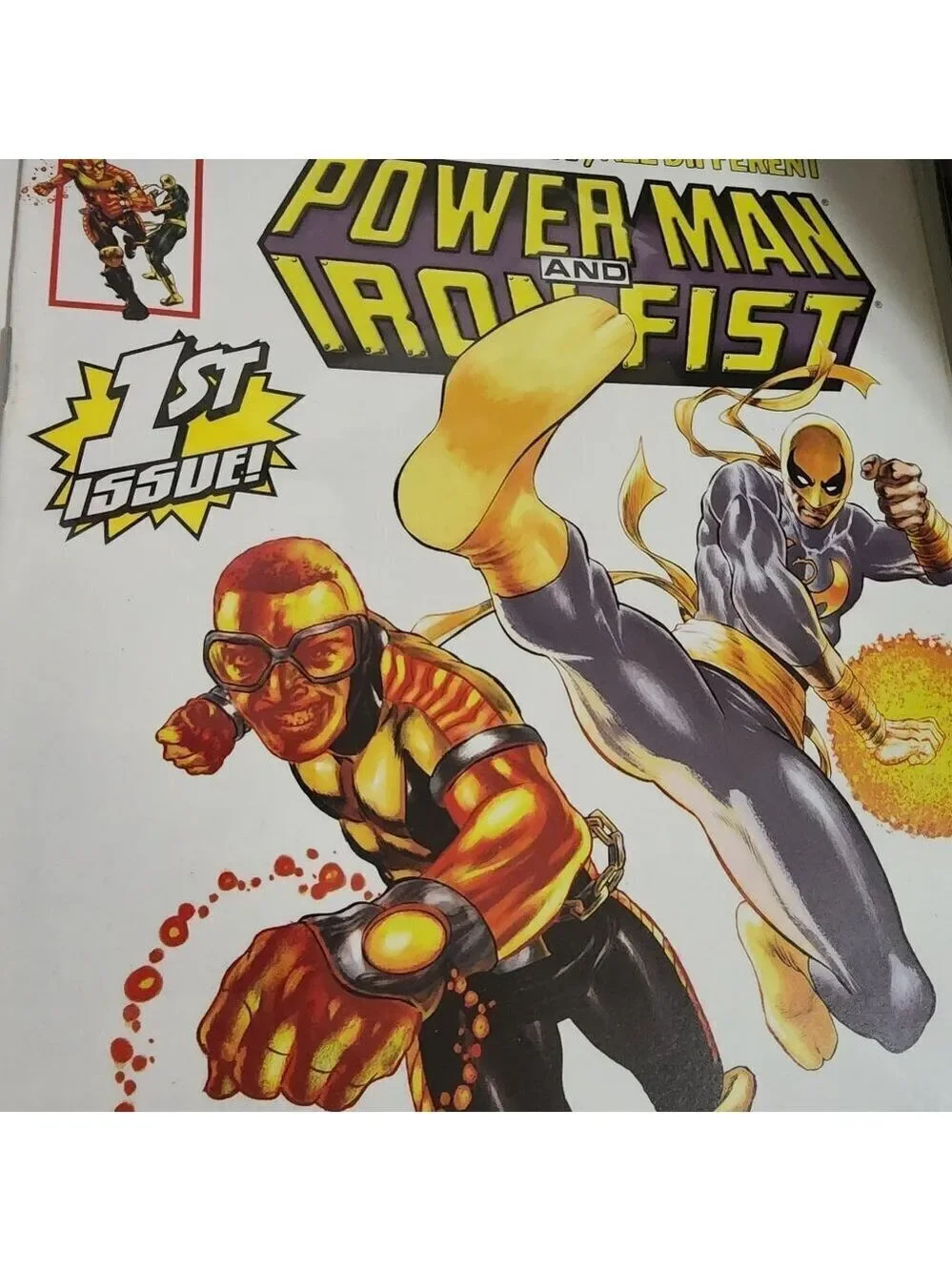 Pre Owned The All New All Different Power Man & Iron Fist Comic Book 1st Issue